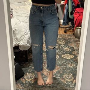 Zara High Waisted Jeans